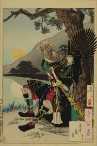 芳年/月百姿　志津か嶽月　秀吉　のサムネール
