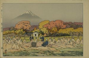 吉田博/冨士十景　秋　自摺のサムネール