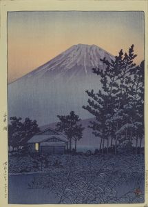 KAWASE HASUI/Lake Yamanaka