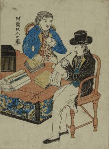 NAGASAKI SCHOOL/Orandajin no zu (Picture of Dutch)