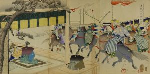 周延/千代田之御表 打毬上覧のサムネール