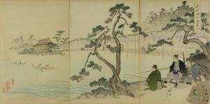 周延/千代田之御表 浜御成のサムネール