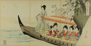 周延/千代田之大奥 船あそびのサムネール