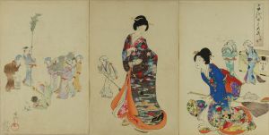 周延/千代田之大奥 御煤掃のサムネール