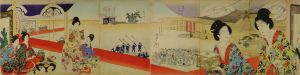 周延/徳川時代貴婦人之図　弘化五年申年二月 筋違橋御門外宝生太夫勧進能のサムネール