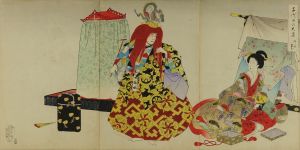 周延/千代田之大奥 御能楽屋のサムネール