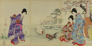 周延/千代田の大奥 山里のお茶やのサムネール