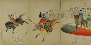 周延/千代田之御表 犬追物のサムネール