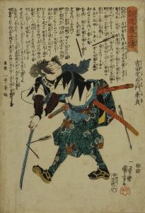 国芳/誠忠義士伝　六 吉田定右衛門兼貞のサムネール