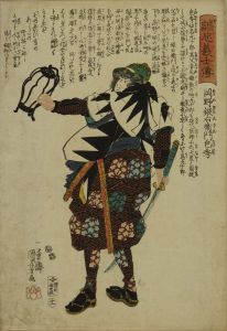 国芳/誠忠義士伝　十一 岡野銀右衛門包秀のサムネール