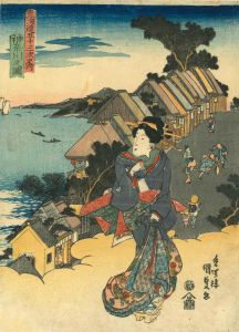 KUNISADA/Kanagawa, from */Tokaido gojusan tsugi no uchi/* (the Fifty-three stations of the Tokaido)のサムネール