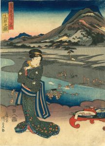 KUNISADA/Odawara, from */Tokaido gojusan tsugi no uchi/* (the Fifty-three stations of the Tokaido)のサムネール