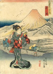 KUNISADA/Hara, from */Tokaido gojusan tsugi no uchi/* (the Fifty-three stations of the Tokaido)のサムネール