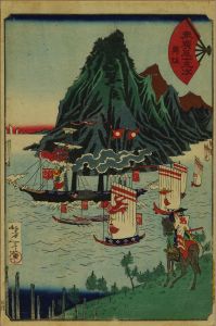 芳年/末広五十三次　舞阪のサムネール