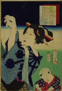 国周/当勢三十二想　寝むた相のサムネール