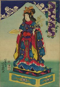 YOSHIIKU/Kinugasa Daimyojin, the goddess of sericultureのサムネール