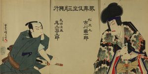 国周/歌舞伎座三月狂言 「桜時侠客御所染」のサムネール