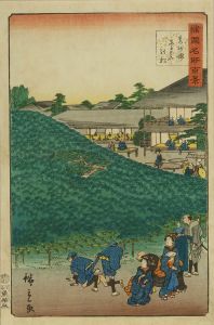 広重二代/諸国名所百景　泉州堺　なにわやの松のサムネール