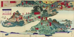 釈尊仏法御修行之画図／貞秀