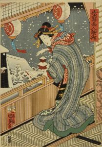 国貞二代/当盛美人揃之内のサムネール