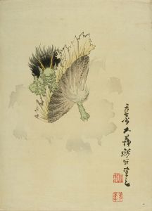 YOSHITOSHI/Oni hiding himself behind a magic cloak of invisibilityのサムネール