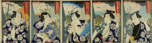 KUNICHIKA/Portrait of the actor, from */Tosei gomeijin/* (Five masters of the day)のサムネール