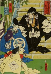 TOYOKUNI III/*/Kanadehon Chushingura/*, twelve sheets, completeのサムネール