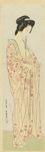 HASHIGUCHI GOYO/*/Naga juban o kitaru onna/* (Woman in a long undergarment)のサムネール