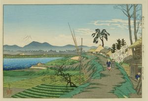 TAKAHASHI SHOTEI/Yaguchi Ferry, from */Tonan hakkei no uchi/* (Eight views of south Tokyo)のサムネール