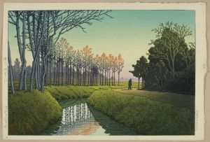 KAWASE HASUI/Tamiya Village, Saitama Pref.のサムネール