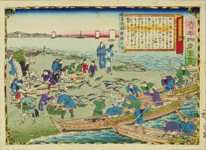 HIROSHIGE III/Bonito fishing, Tosa Province, from */Dai Nippon bussan zue/* (Pictures of famous products of Japan)のサムネール