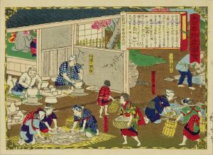 HIROSHIGE III/Porcelain manufacture at Imari, Hizen Province, from */Dai Nippon bussan zue/* (Pictures of famous products of Japan)のサムネール