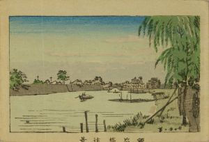 YASUJI/Kaji Bridge, from */Tokyo shinga meisho zukai/* (True pictures of famous places of Tokyo)のサムネール