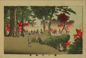 YASUJI/Autumn leaves at Takinogawa, from */Tokyo shinga meisho zukai/* (True pictures of famous places of Tokyo)のサムネール