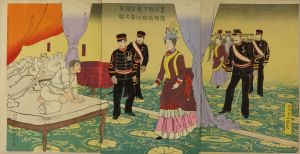 小国政/皇后陛下東京陸軍　予備病院行啓之図のサムネール
